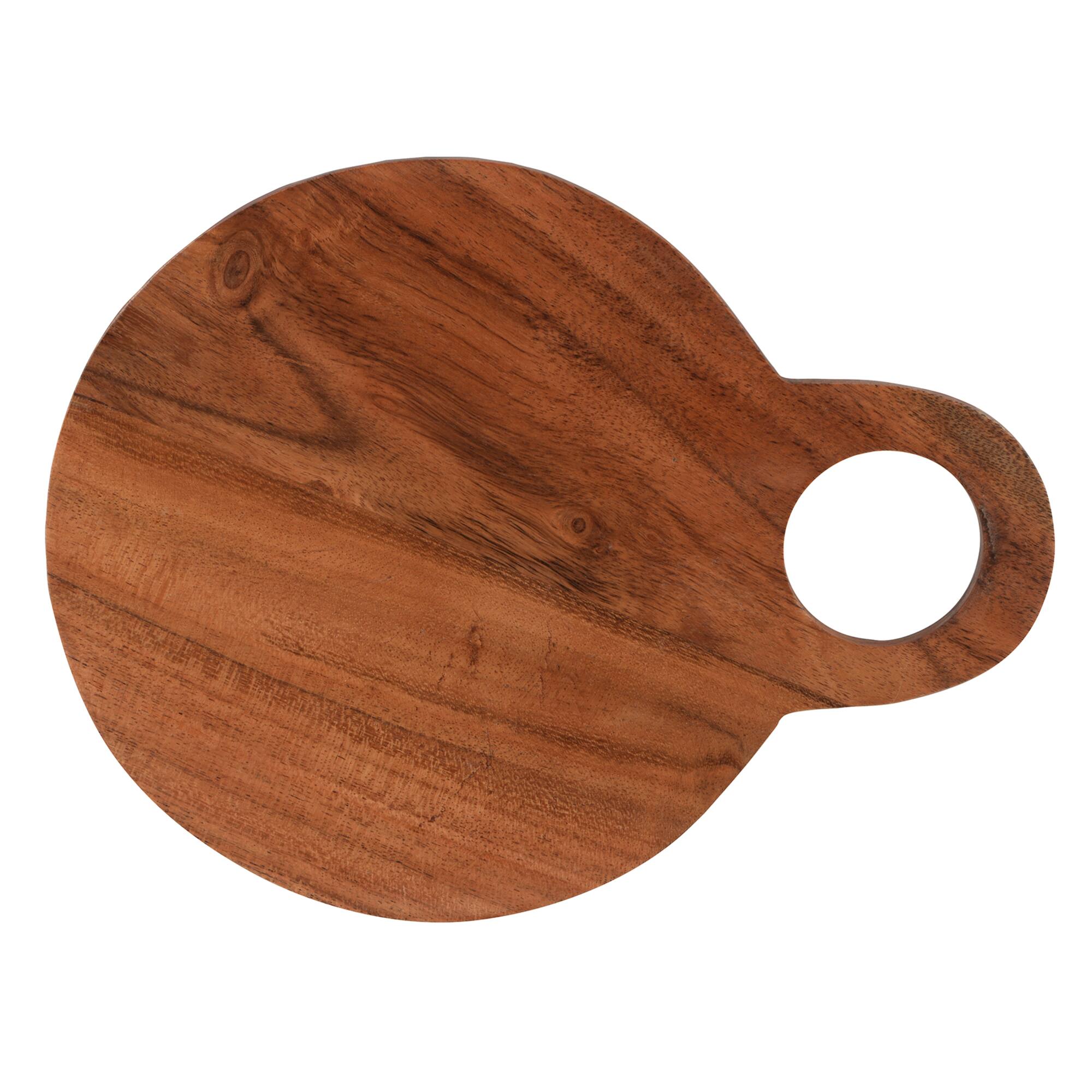 7" Round Wood Charcuterie Board by Makery™